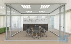 office glass partition